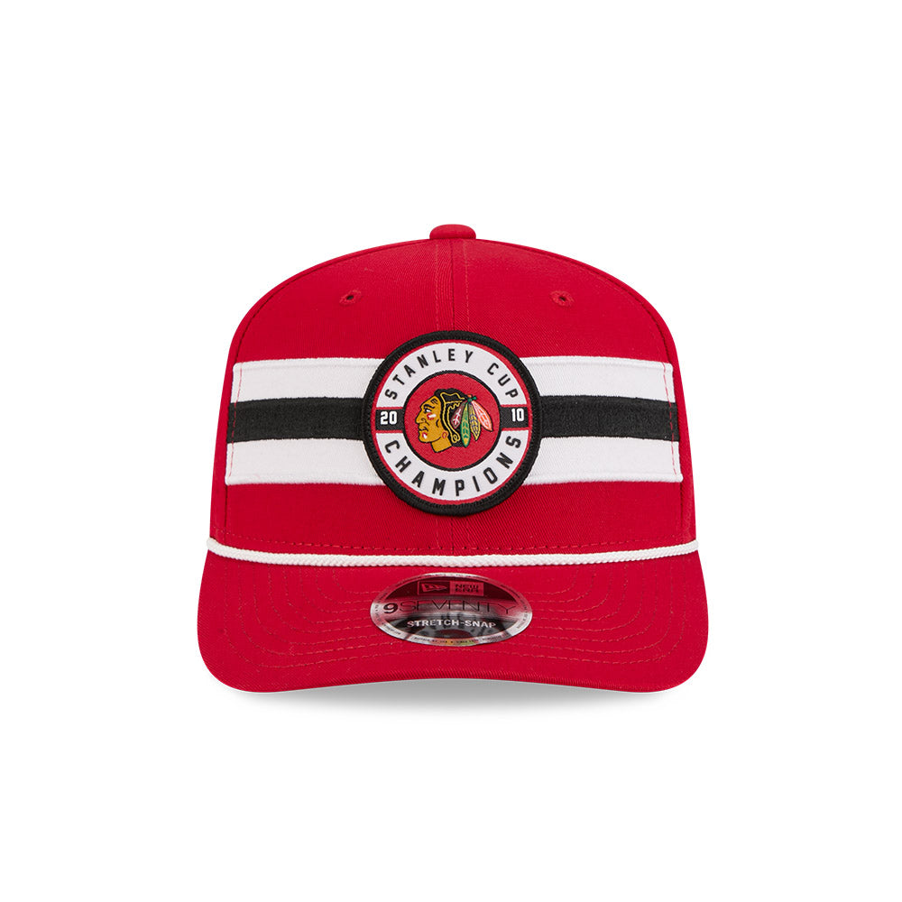 Chicago Blackhawks New Era Vintage 2010 Champs 9SEVENTY Stretch-Snap Adjustable Hat
