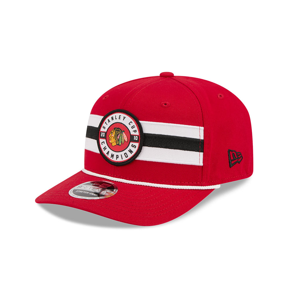 Chicago Blackhawks New Era Vintage 2010 Champs 9SEVENTY Stretch-Snap Adjustable Hat