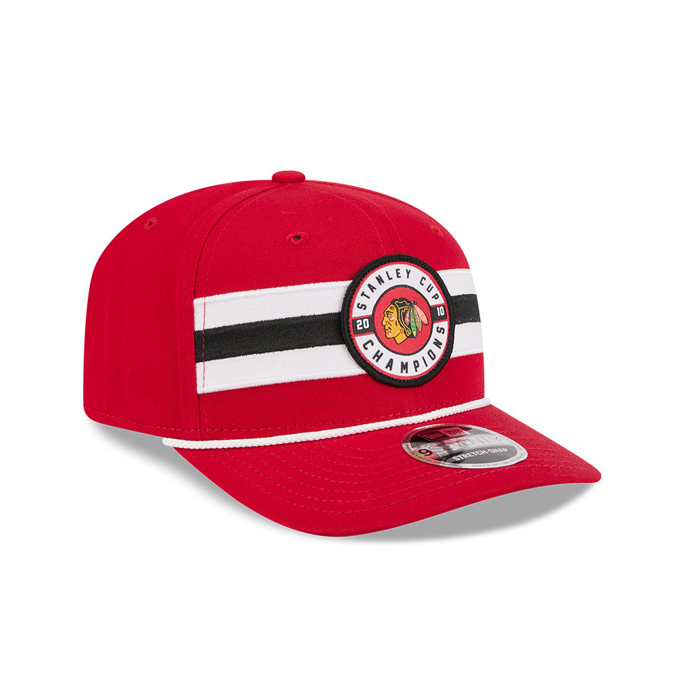 Chicago Blackhawks New Era Vintage 2010 Champs 9SEVENTY Stretch-Snap Adjustable Hat