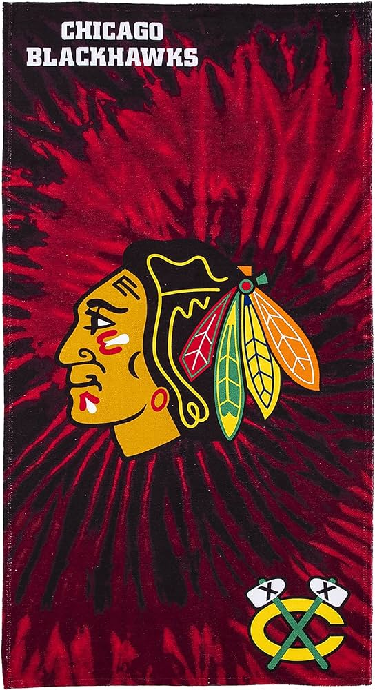 Chicago Blackhawks Northwest Beach Towel