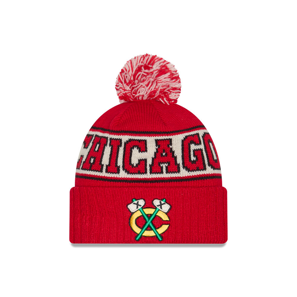 Chicago Blackhawks Retro Knit Beanie