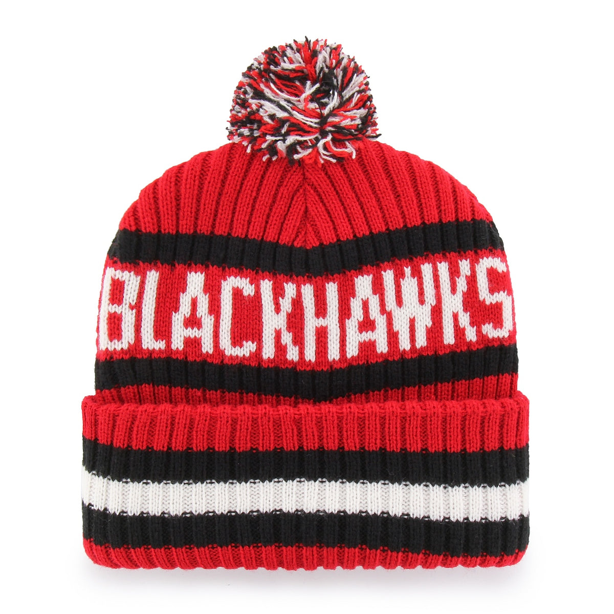 Chicago Blackhawks '47 Bering Red Cuffed Knit Hat