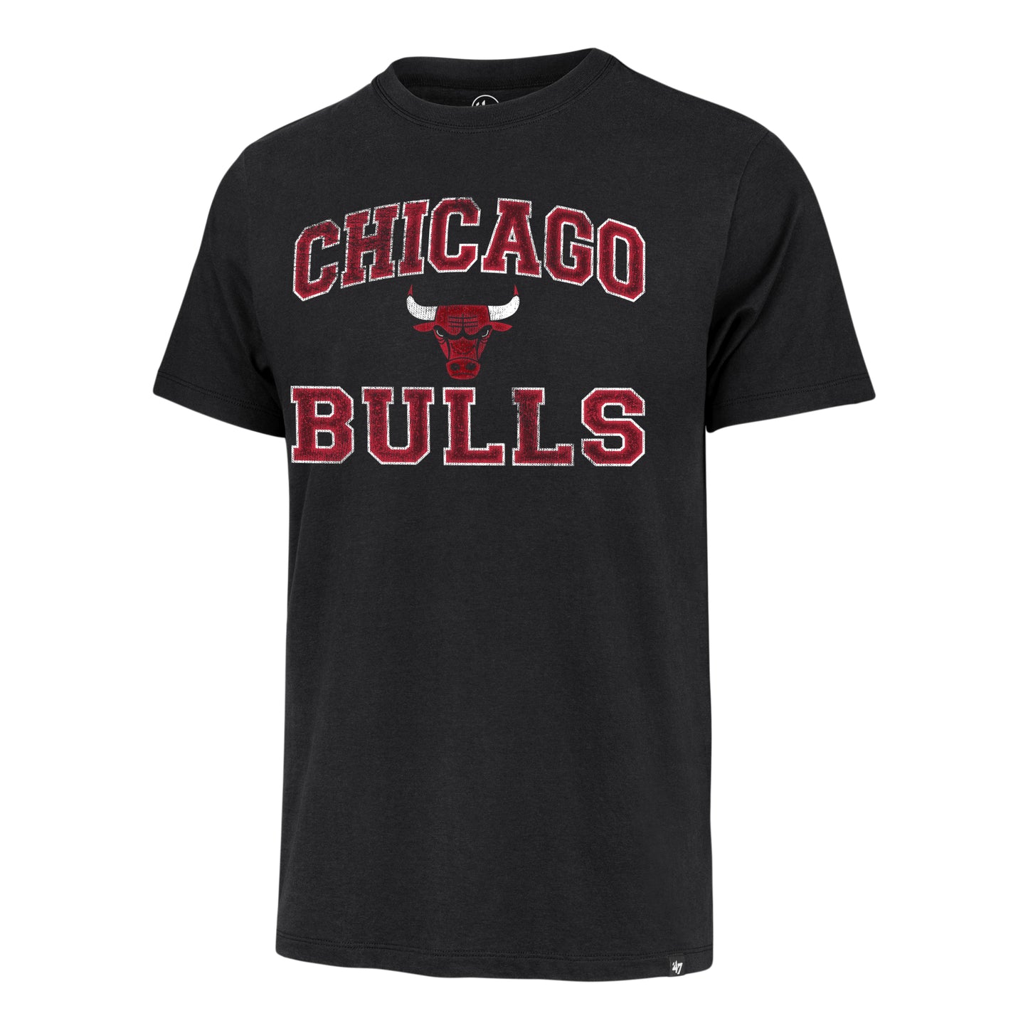Chicago Bulls Black Union Arch Franklin T-Shirt