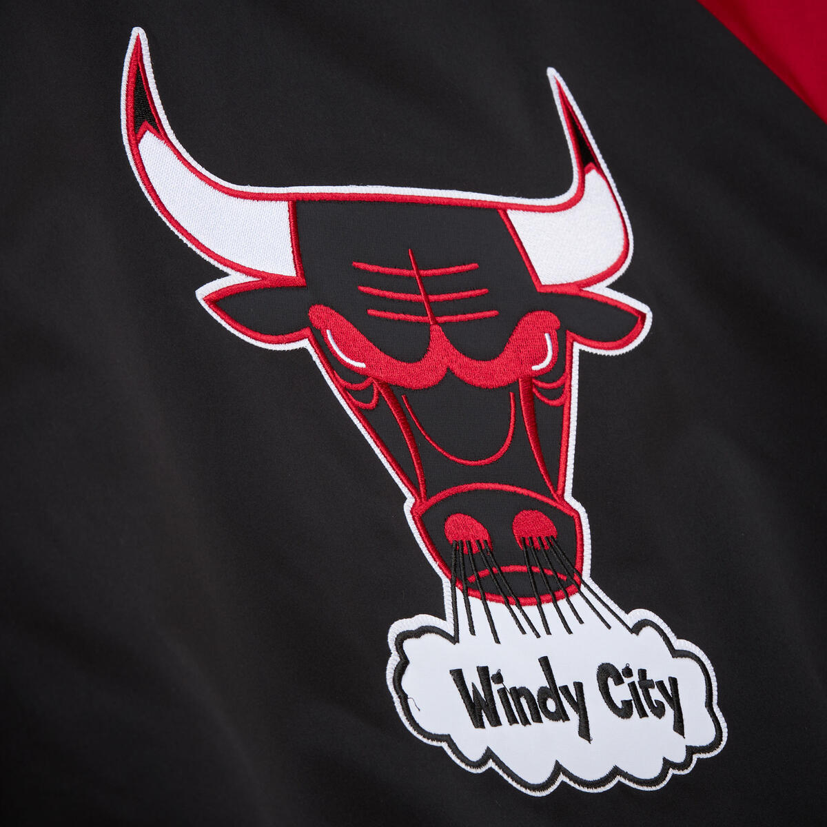 Chicago Bulls Mitchell & Ness Double Clutch Satin Jacket