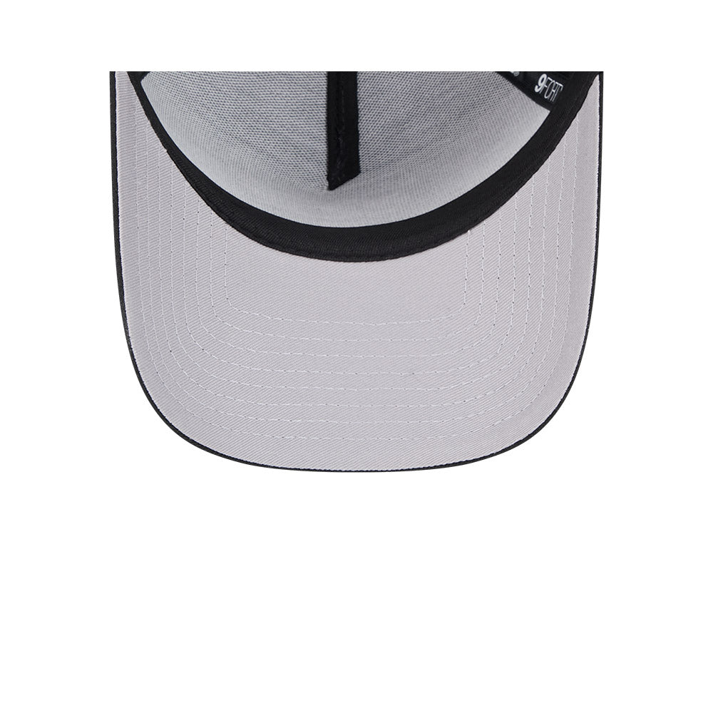 Chicago Bulls New Era 9FORTY A-Frame Black/White Adjustable Hat