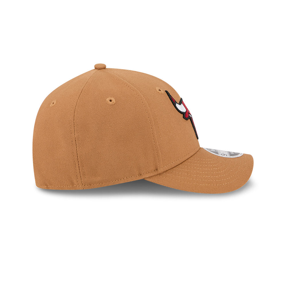 Chicago Bulls New Era 9FORTY M-Crown LBZ Khaki Adjustable Hat