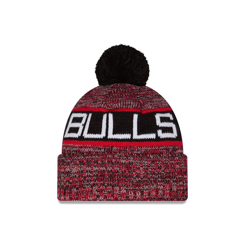 Chicago Bulls New Era Tri Color Knit Beanie