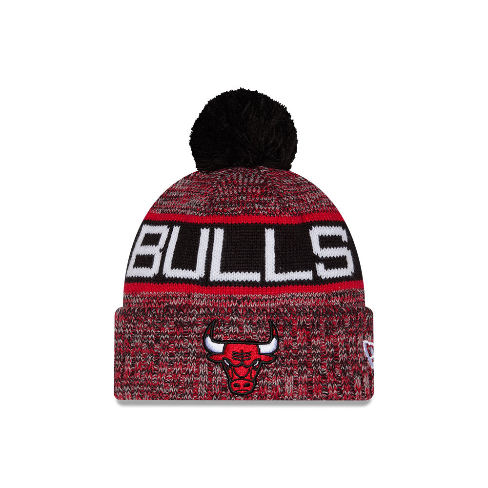 Chicago Bulls New Era Tri Color Knit Beanie