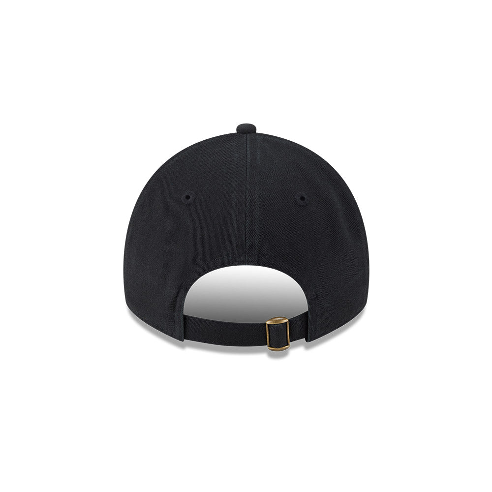Chicago Bulls New Era Women's 9TWENTY Preppy Team Black Adjustable Hat