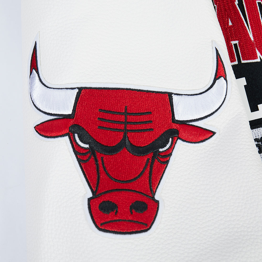 Chicago Bulls Pro Standard City Arch Wool Varsity Jacket
