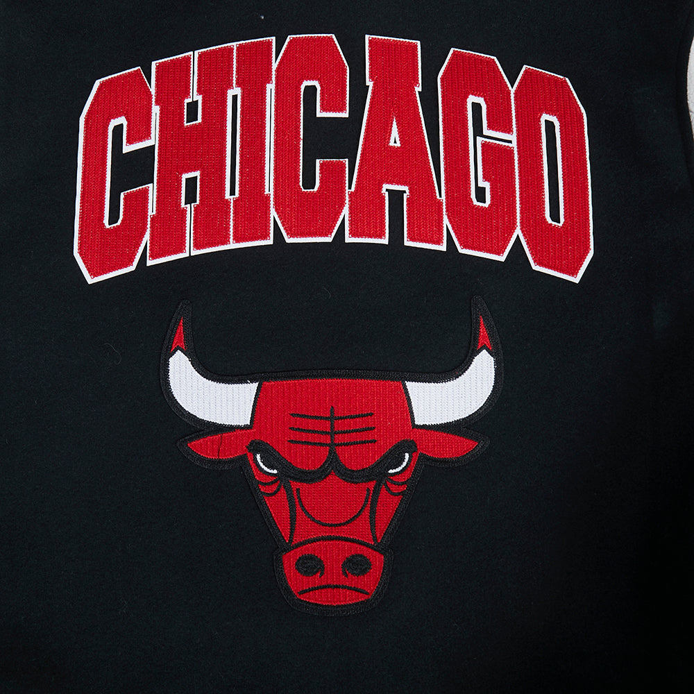Chicago Bulls Pro Standard City Arch Wool Varsity Jacket
