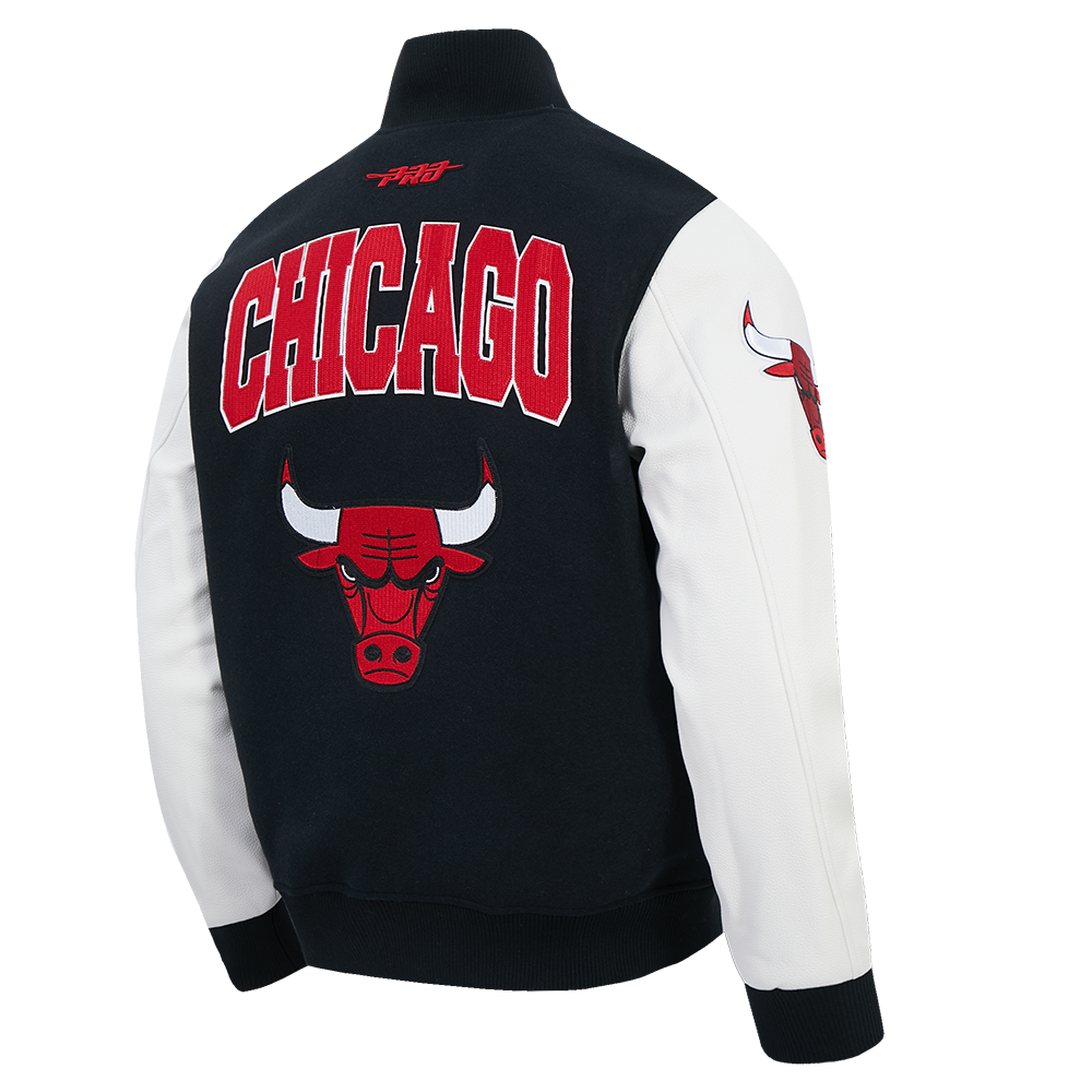 Chicago Bulls Pro Standard City Arch Wool Varsity Jacket