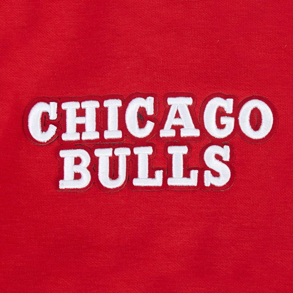 Chicago Bulls Pro Standard Men's Red Classic Chenille Full Zip Hoodie