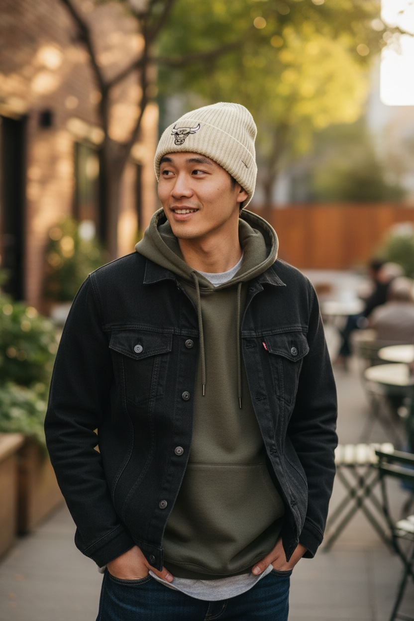 Chicago Bulls Pro Standard Neutral Cuffed Fleece Lined Beanie