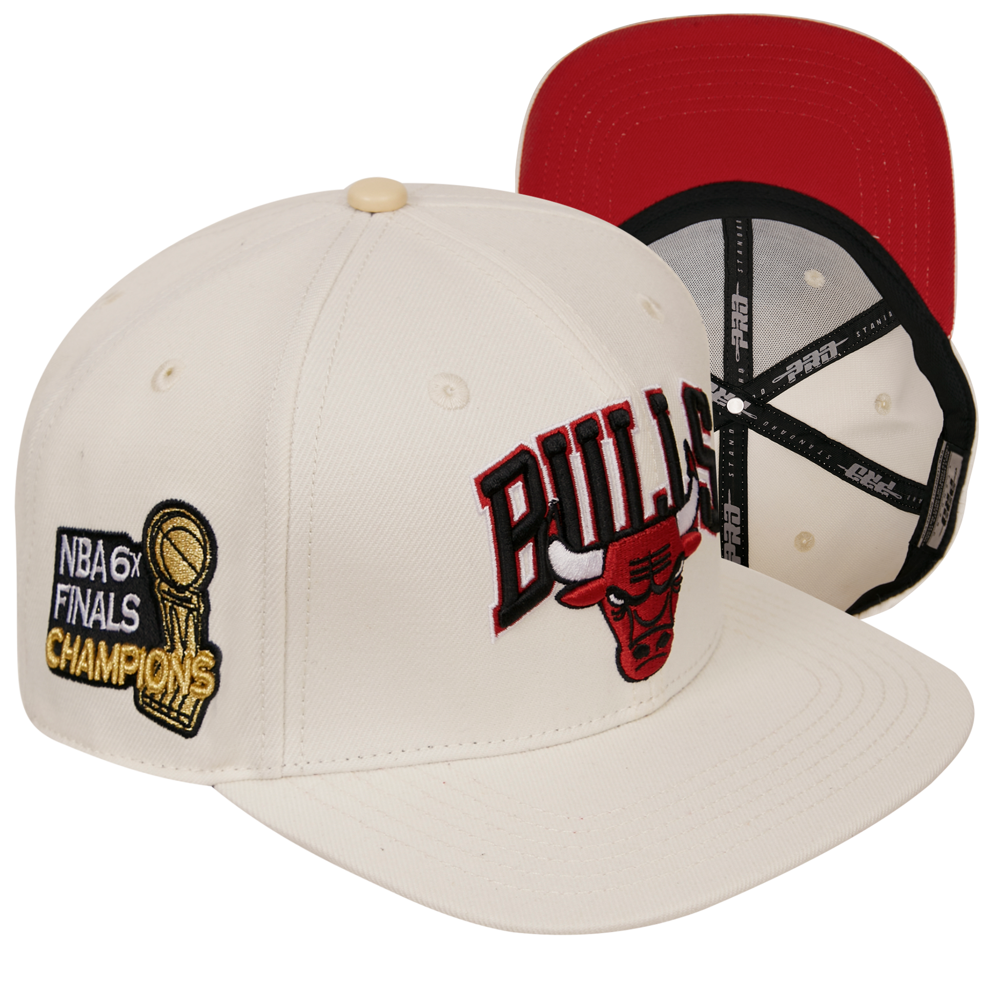 Chicago Bulls Pro Standard Retro Classic Wool Blend Pro Six