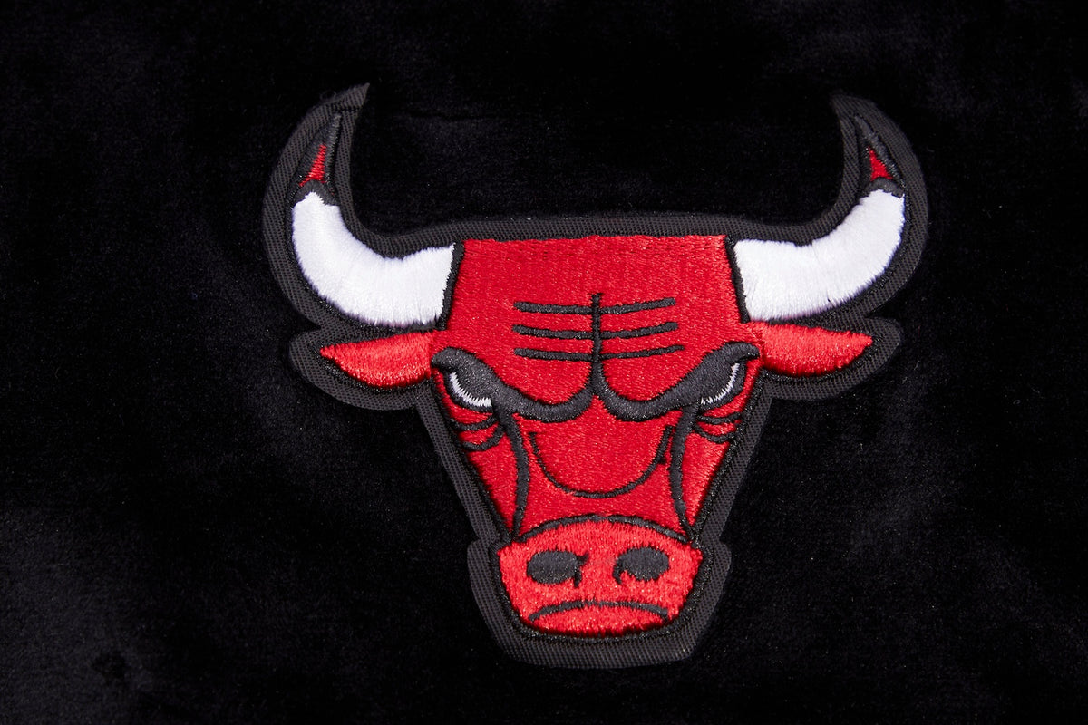 Chicago Bulls Pro Standard Women's Velour Full Zip Hoodie