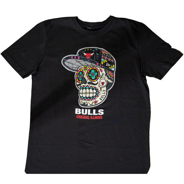 ChicagoBullsSugarSkullTShirtFr