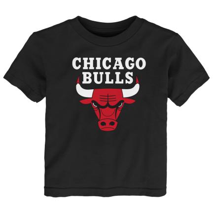 Chicago Bulls Toddler Black T-Shirt