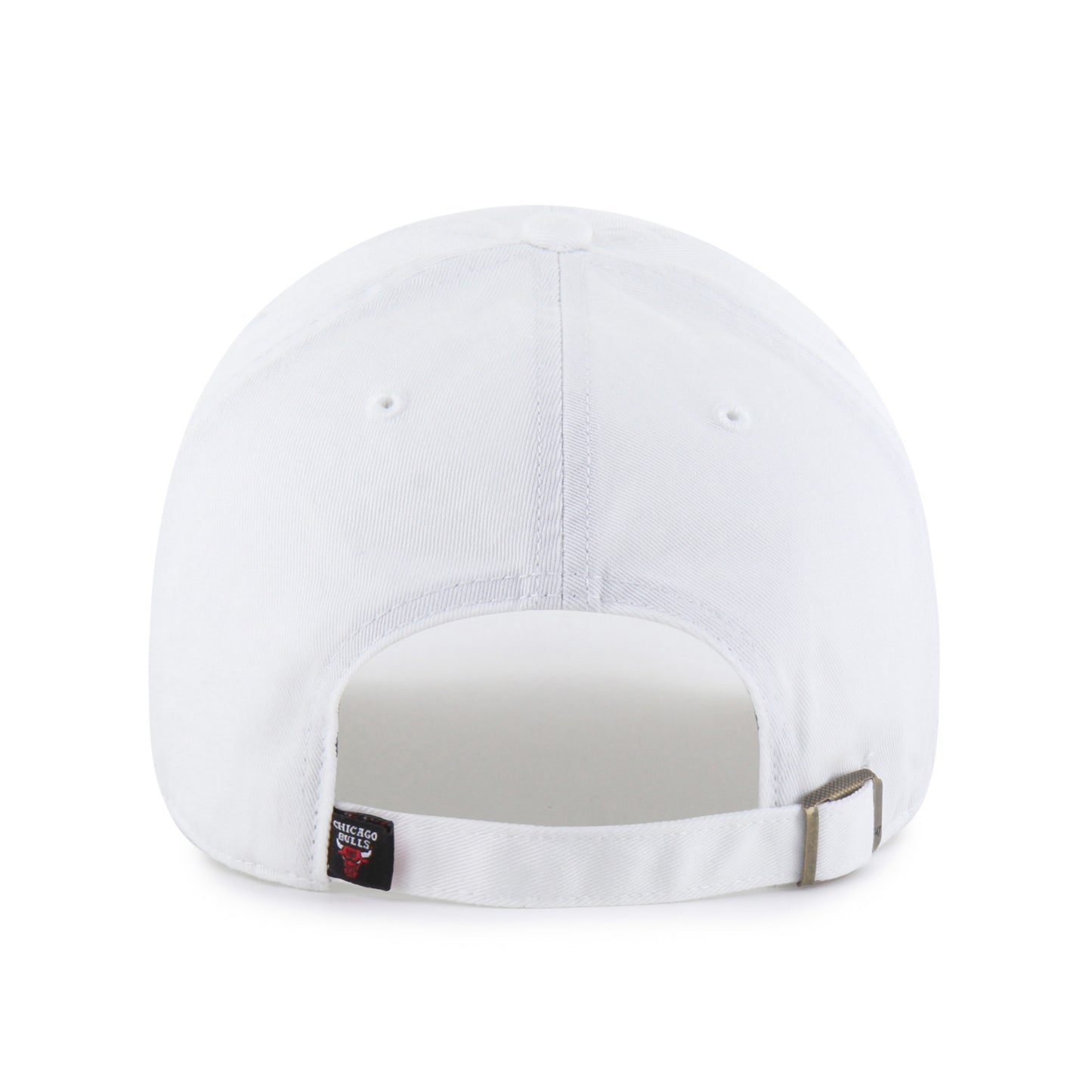 Chicago Bulls '47 White Primary Logo Clean Up Adjustable Hat