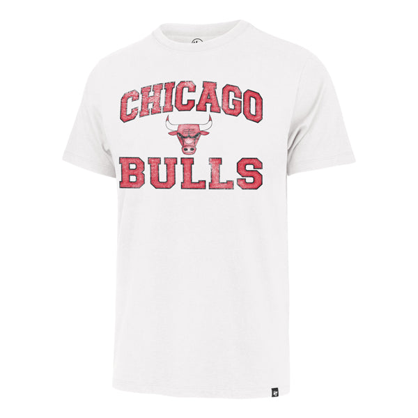 Chicago Bulls '47 White Union Arch Franklin T-Shirt