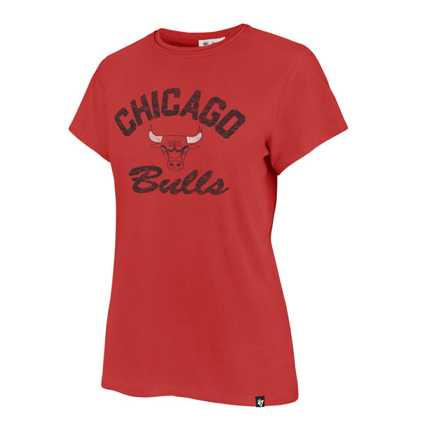 Chicago Bulls '47 Women's Red Wrapped Up Frankie Tee