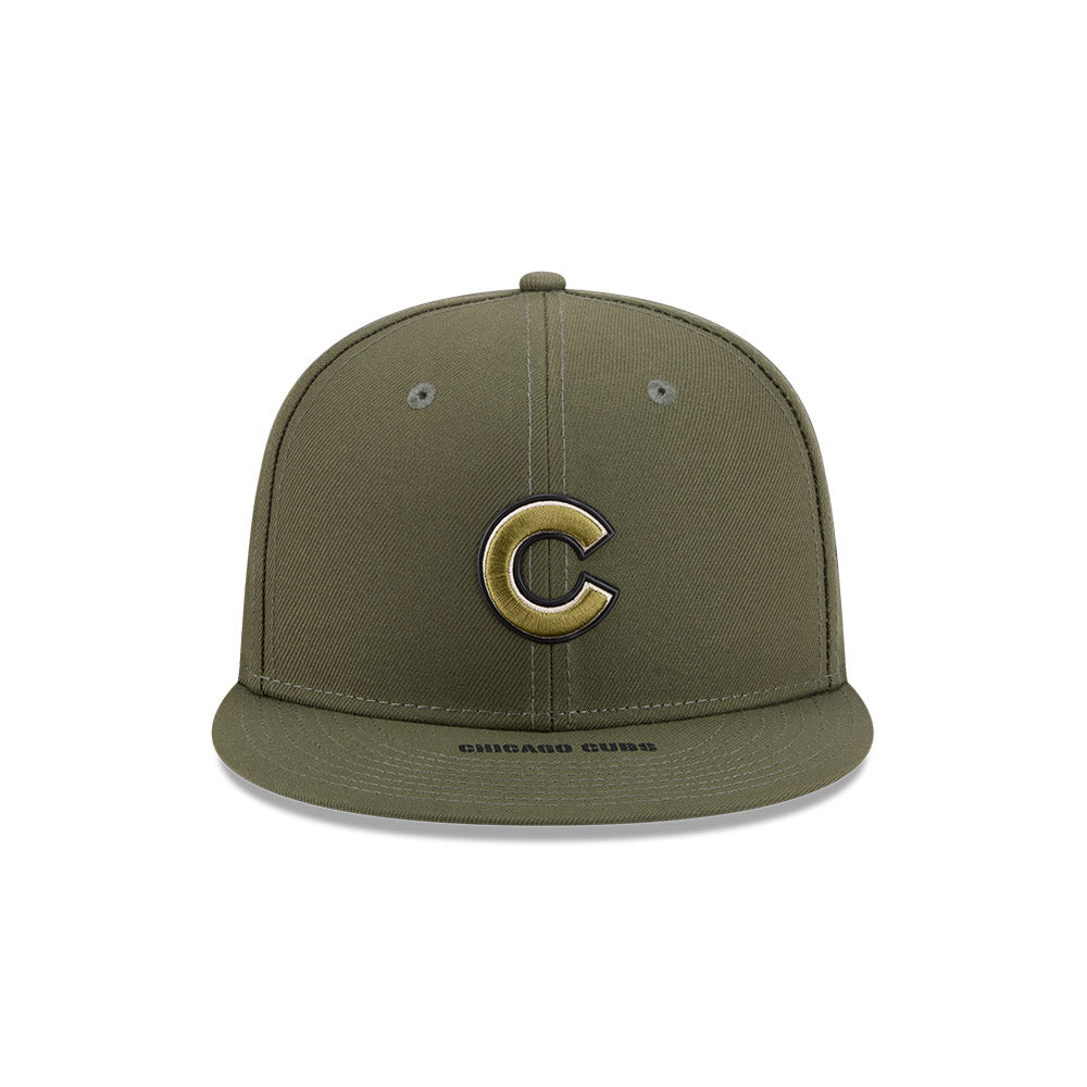 Chicago Cubs 2026 Armed Forces New Era 9FIFTY Snapback Hat