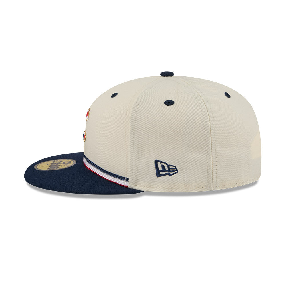 Chicago Cubs 2026 July 4 Independence Day USA 250th Anniversary New Era 59FIFTY Fitted Hat