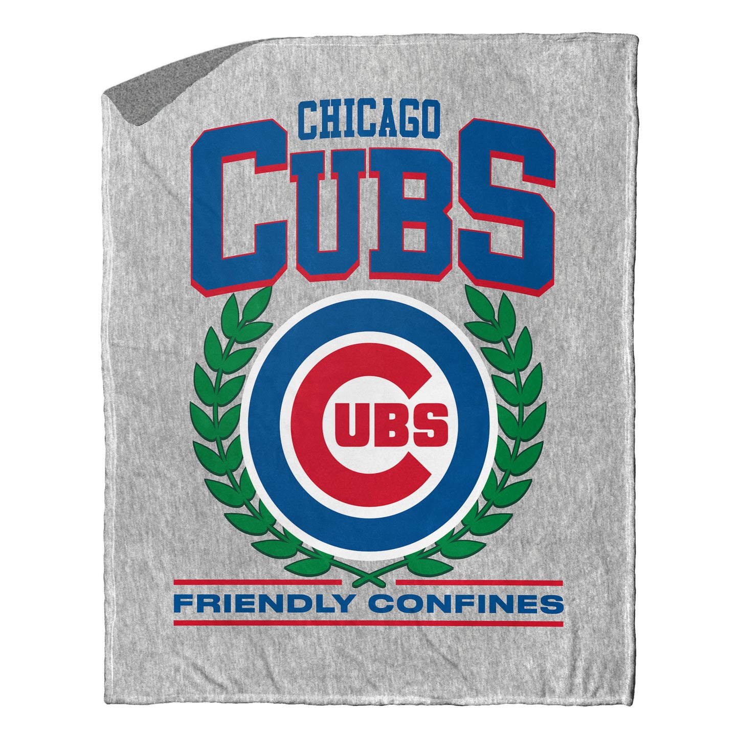 Chicago Cubs 50in. x 60in. Flannel Sherpa Throw
