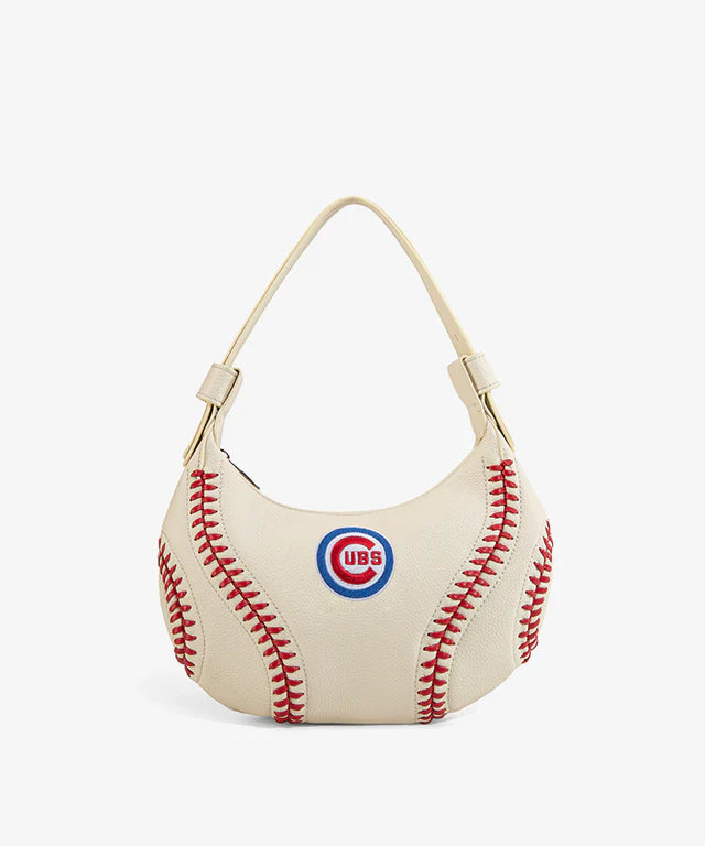 Chicago Cubs Baseball Stitch Shoulder Bag