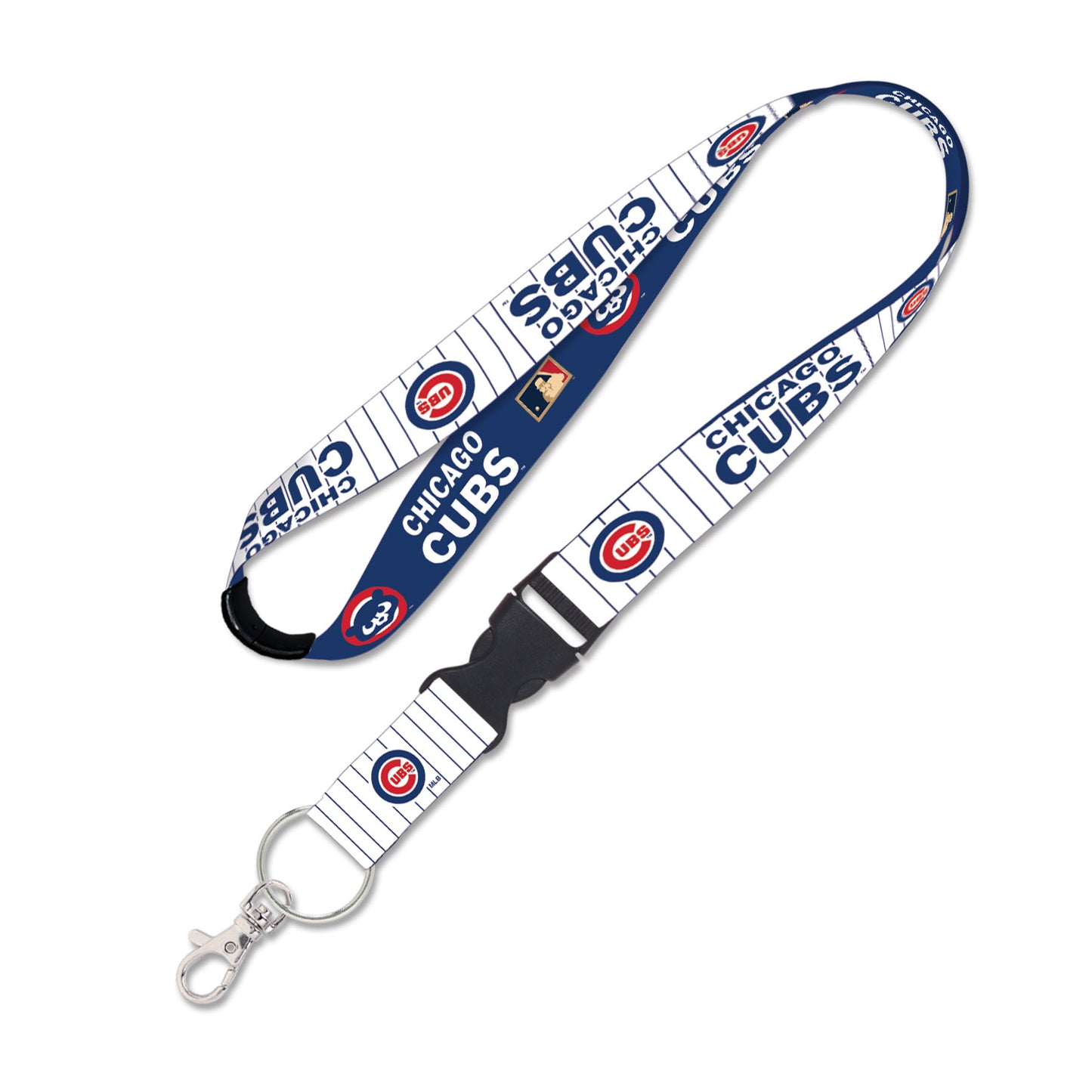 Chicago Cubs Breakaway Buckle Pinstripe Lanyard