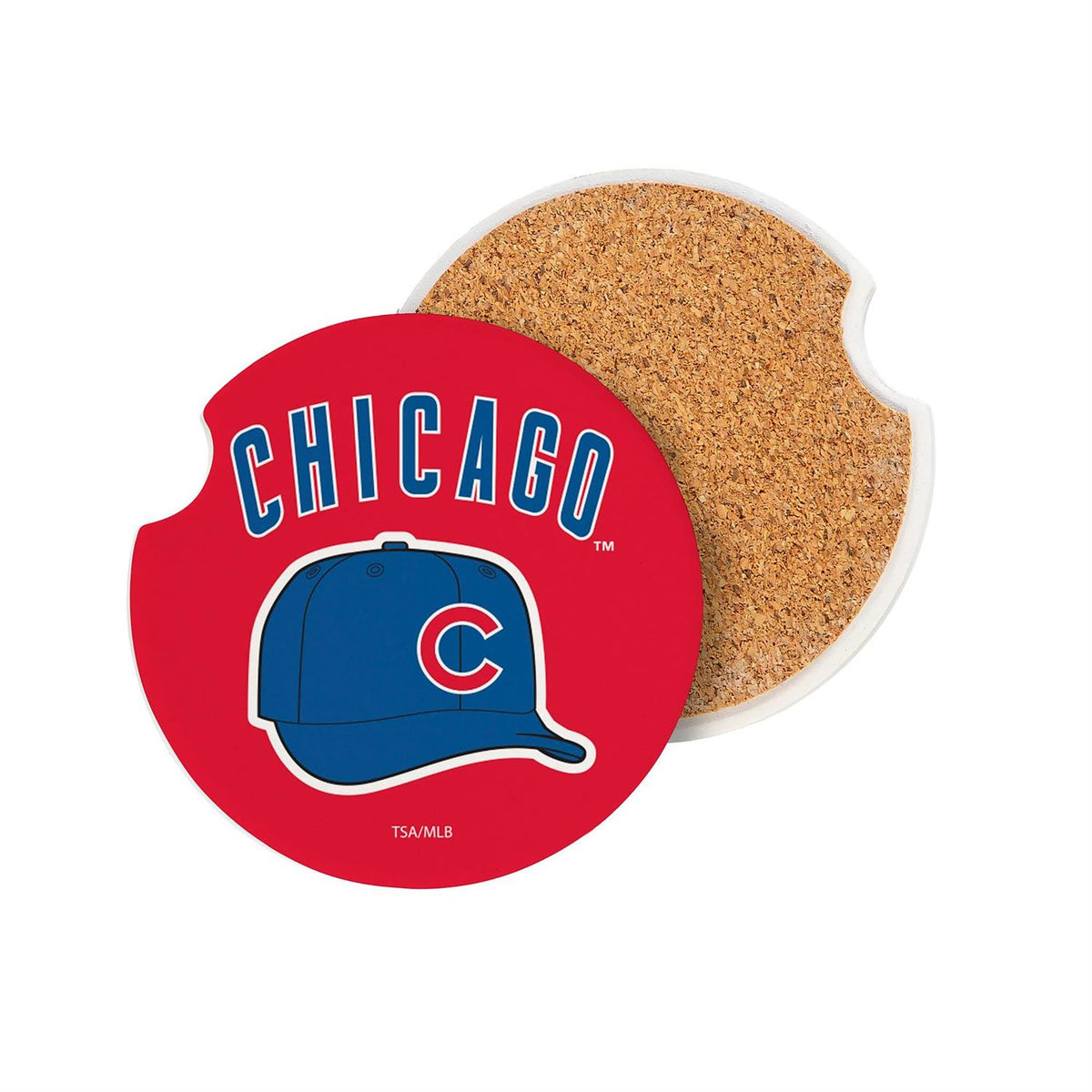 Chicago Cubs Car Cupholder Coasters