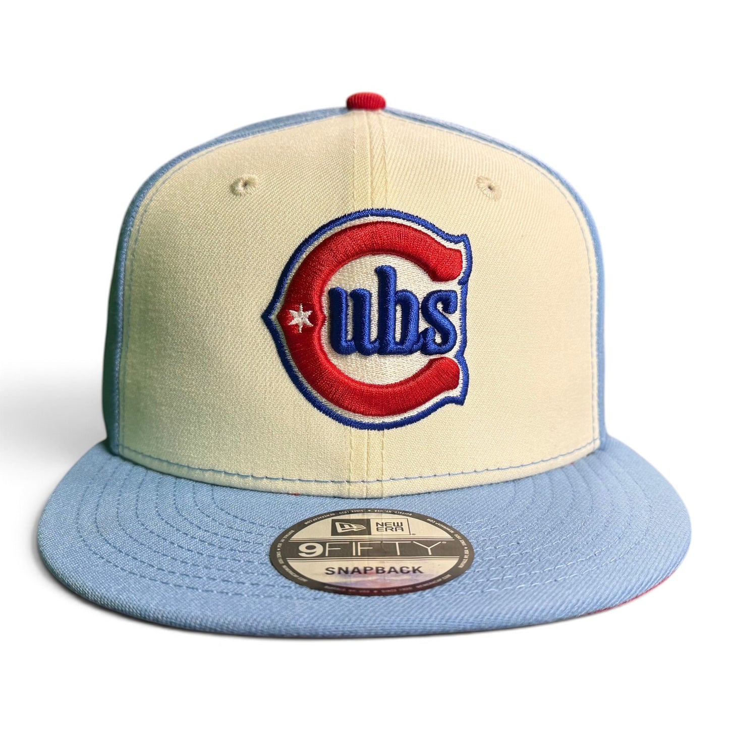 Chicago Cubs Chrome Alt 2 Logo New Era 9FIFTY Snapback Hat