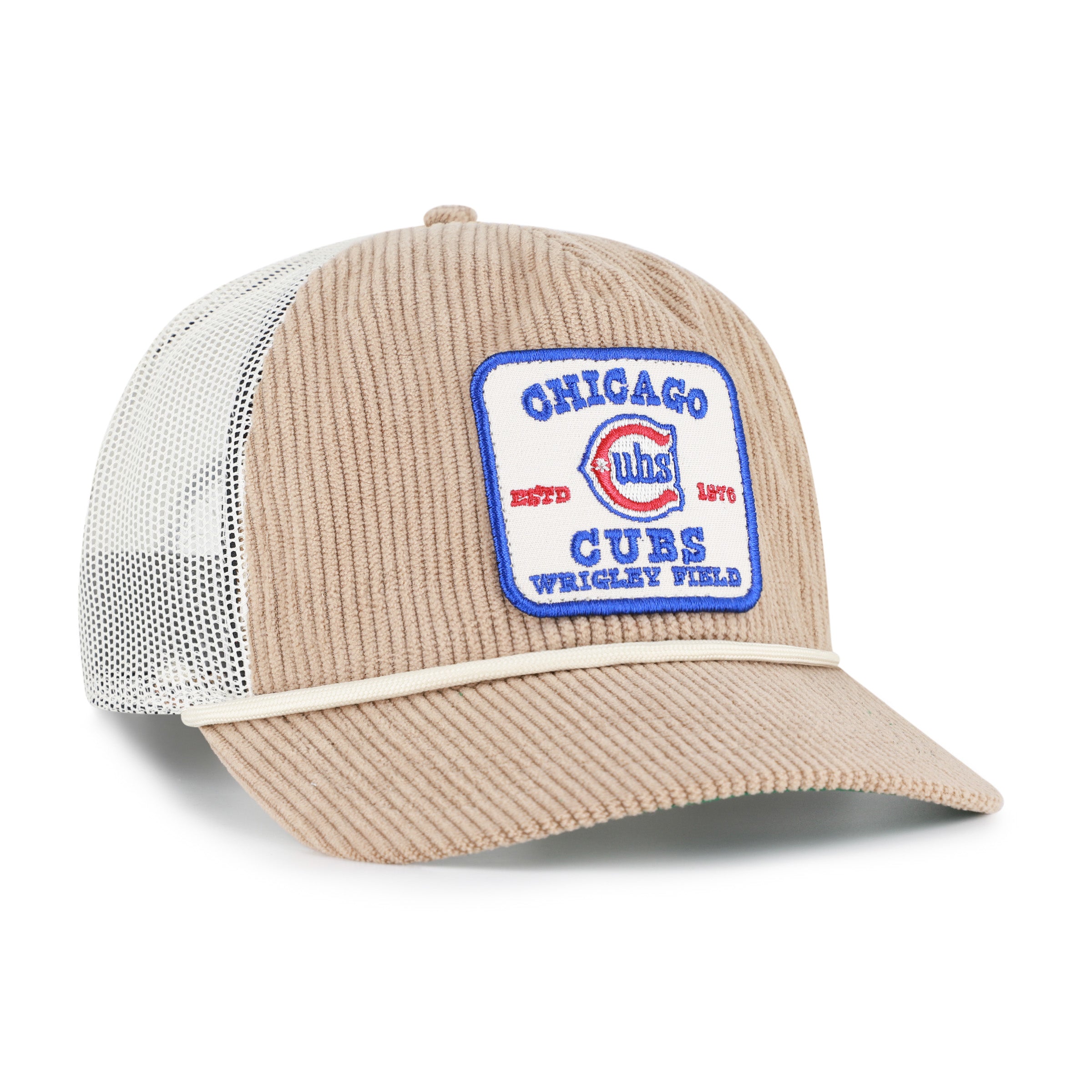 Chicago Cubs Khaki Cordlandia '47 Hitch Adjustable Hat – Clark