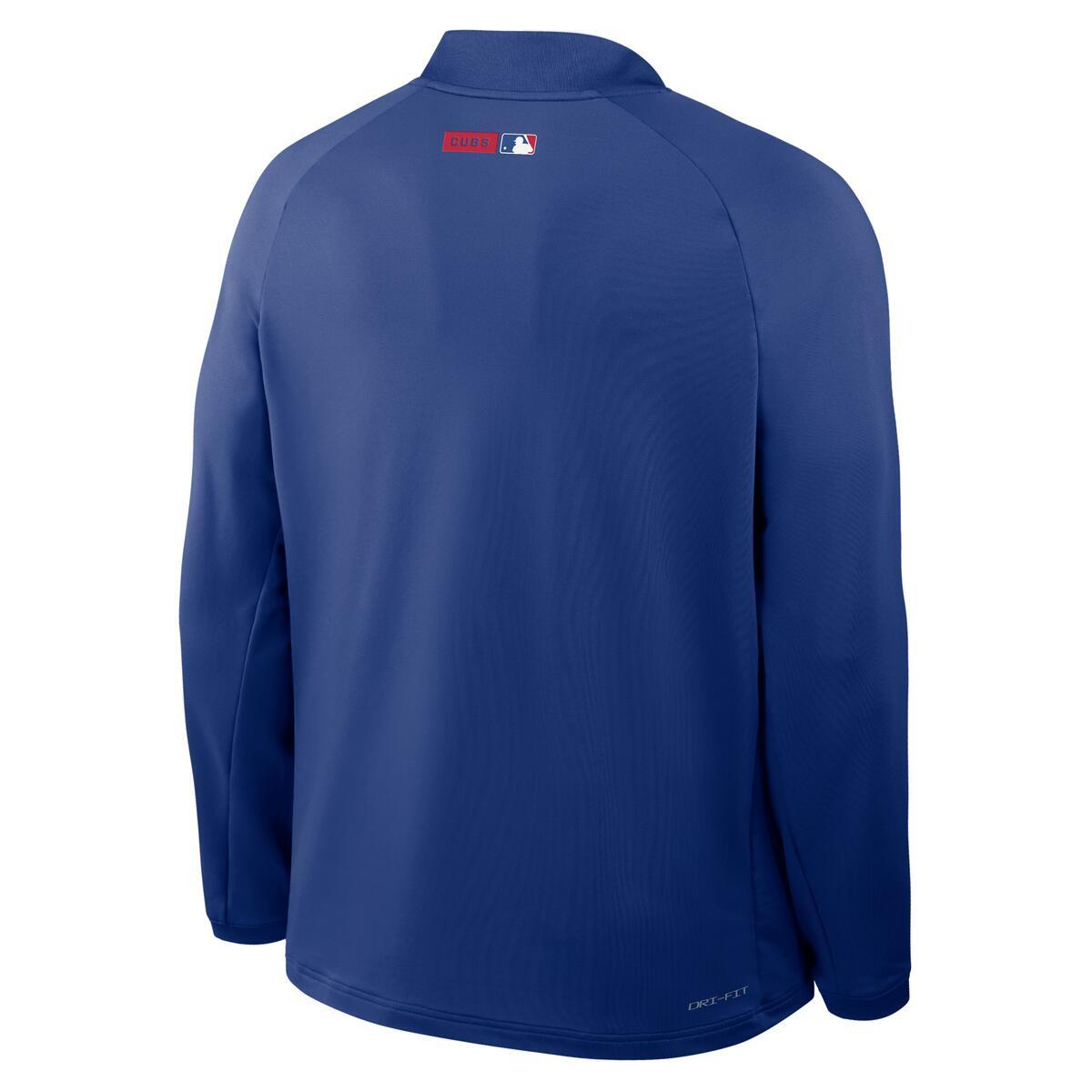Chicago Cubs Men’s Nike Rush Blue Half Zip Pullover