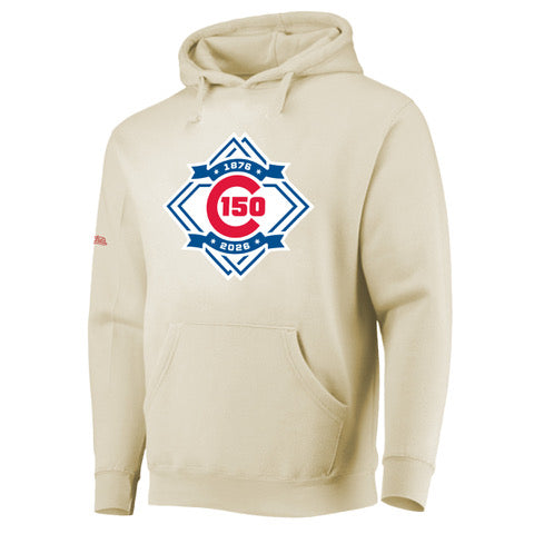 Chicago Cubs Men's Sand 150th Anniversary Hoodie