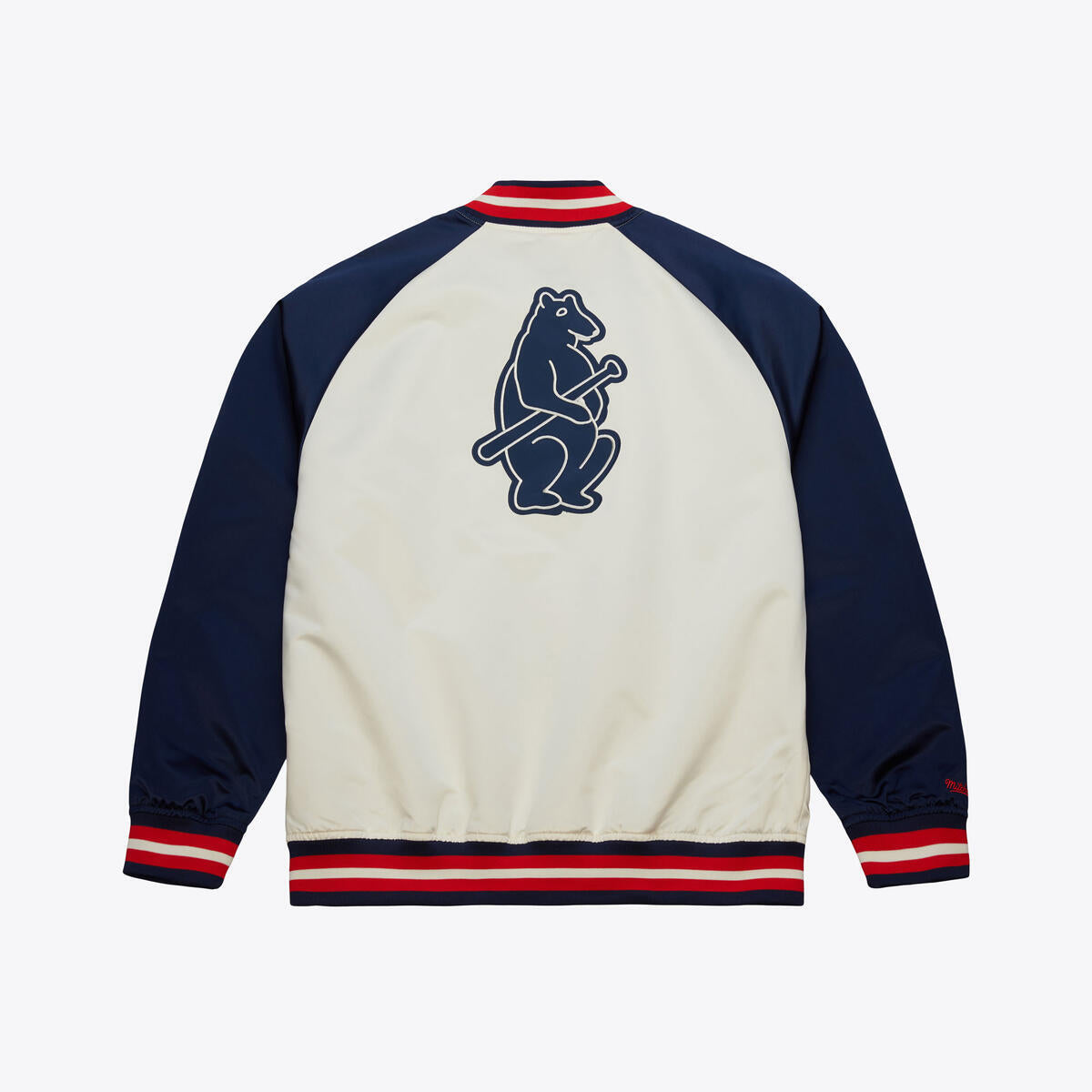 Chicago Cubs Mitchell & ness Double Clutch Satin Jacket
