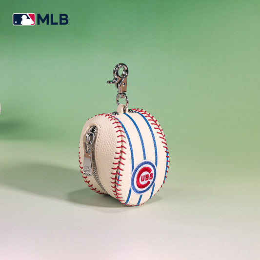 Chicago Cubs Montana West Pinstripe Keychain