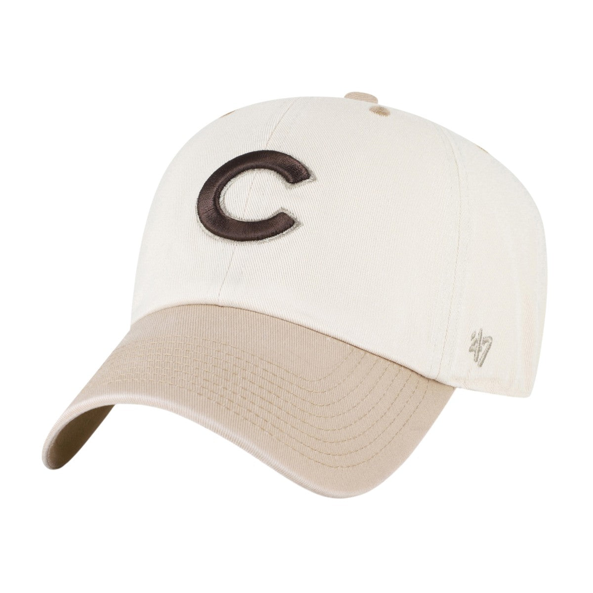 Chicago Cubs Natural Neutral Terrain '47 Clean Up Adjustable Hat