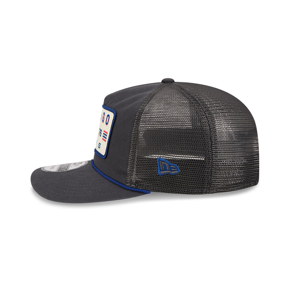 Chicago Cubs New Era 1920 Washed Grey Rope Adjustable Hat