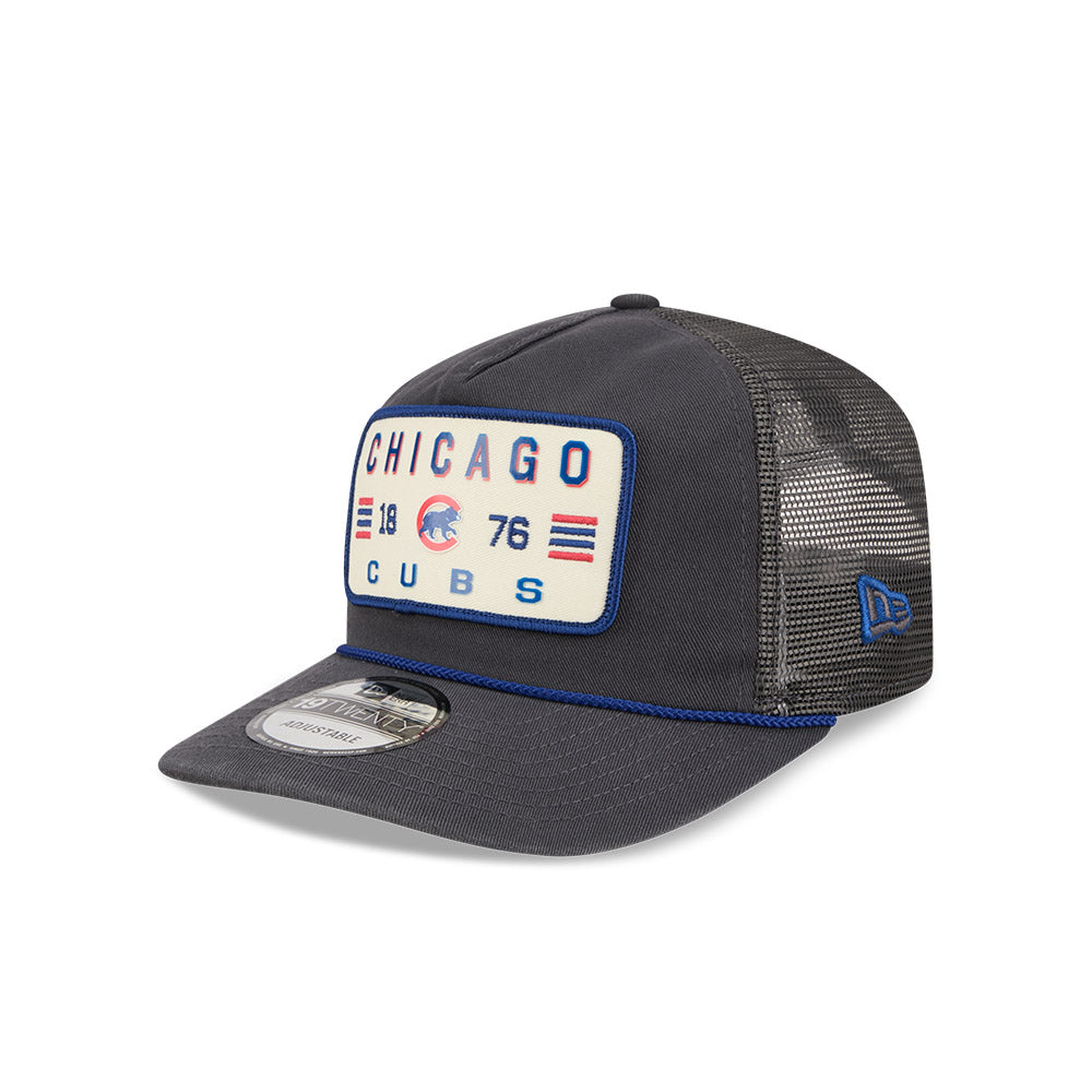 Chicago Cubs New Era 1920 Washed Grey Rope Adjustable Hat