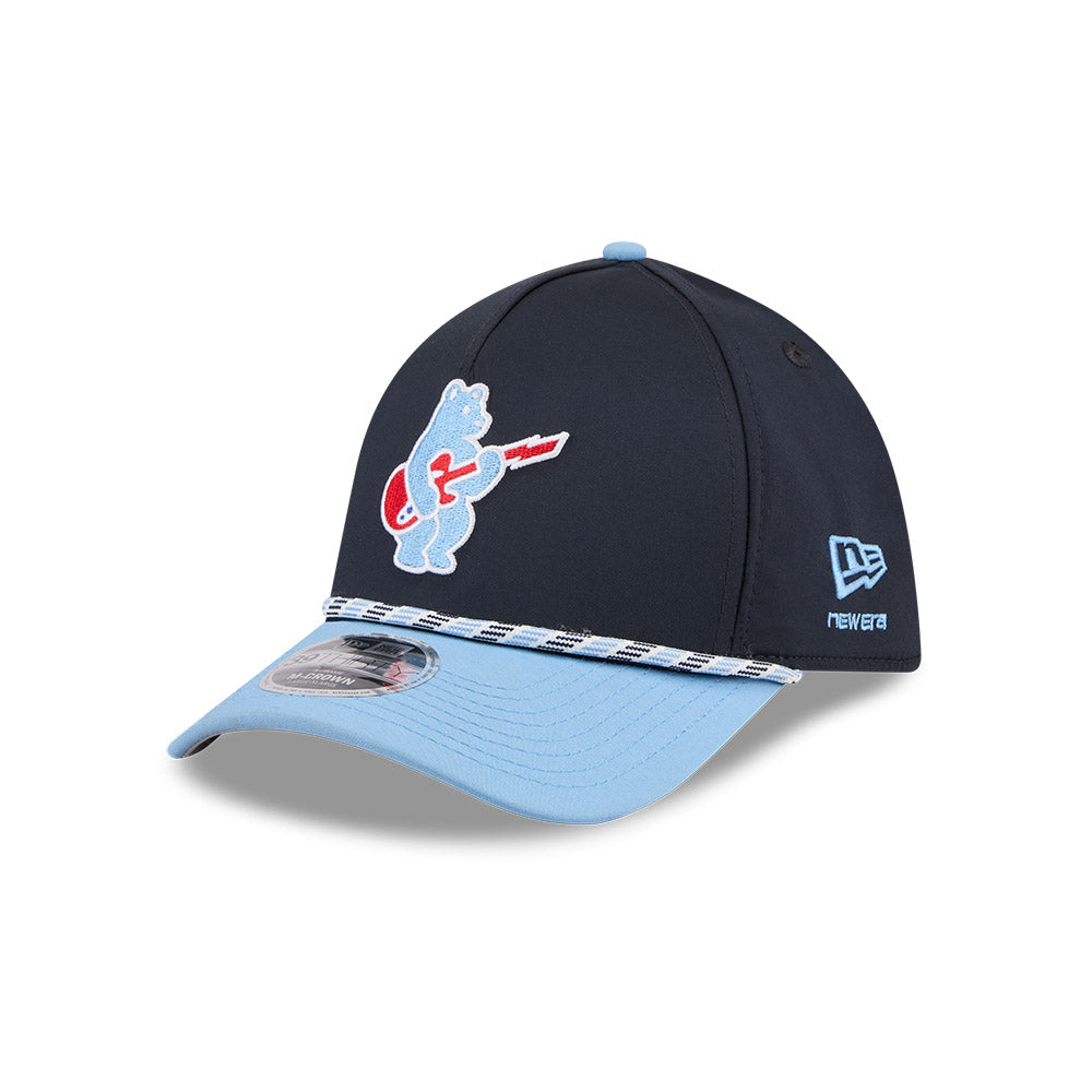 Chicago Cubs New Era 39THIRTY M-Crown A-Frame Rock Bear Rope Flex Fit Hat