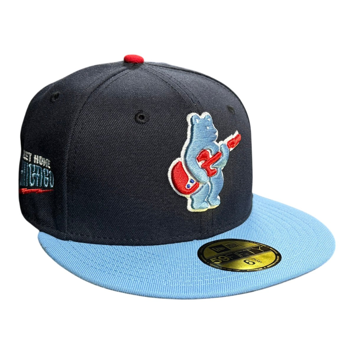 Chicago Cubs New Era 59FIFTY Navy Rock Bear Fitted Hat