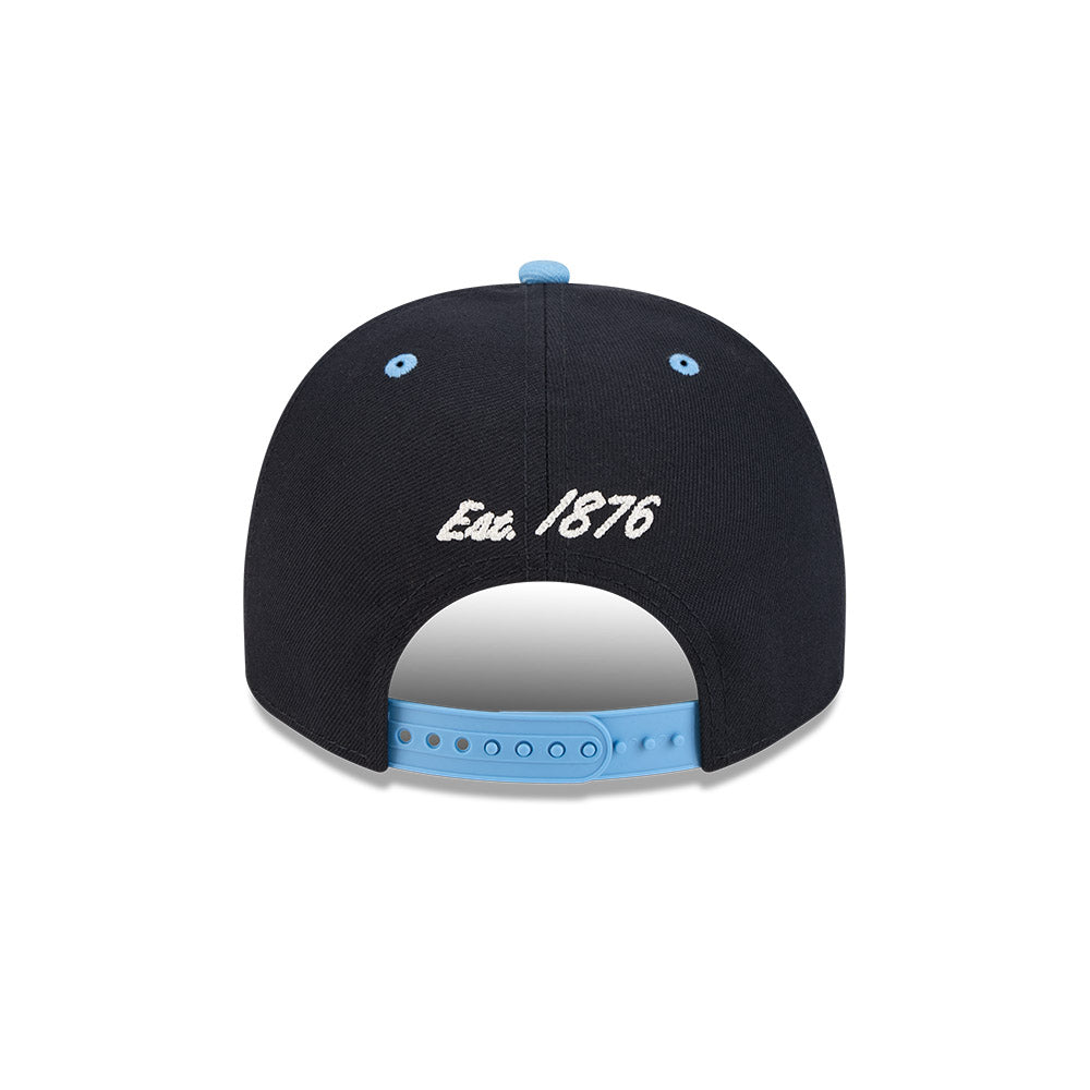 Chicago Cubs New Era 9FIFTY A-Frame Arched Rock Bear Snapback Hat