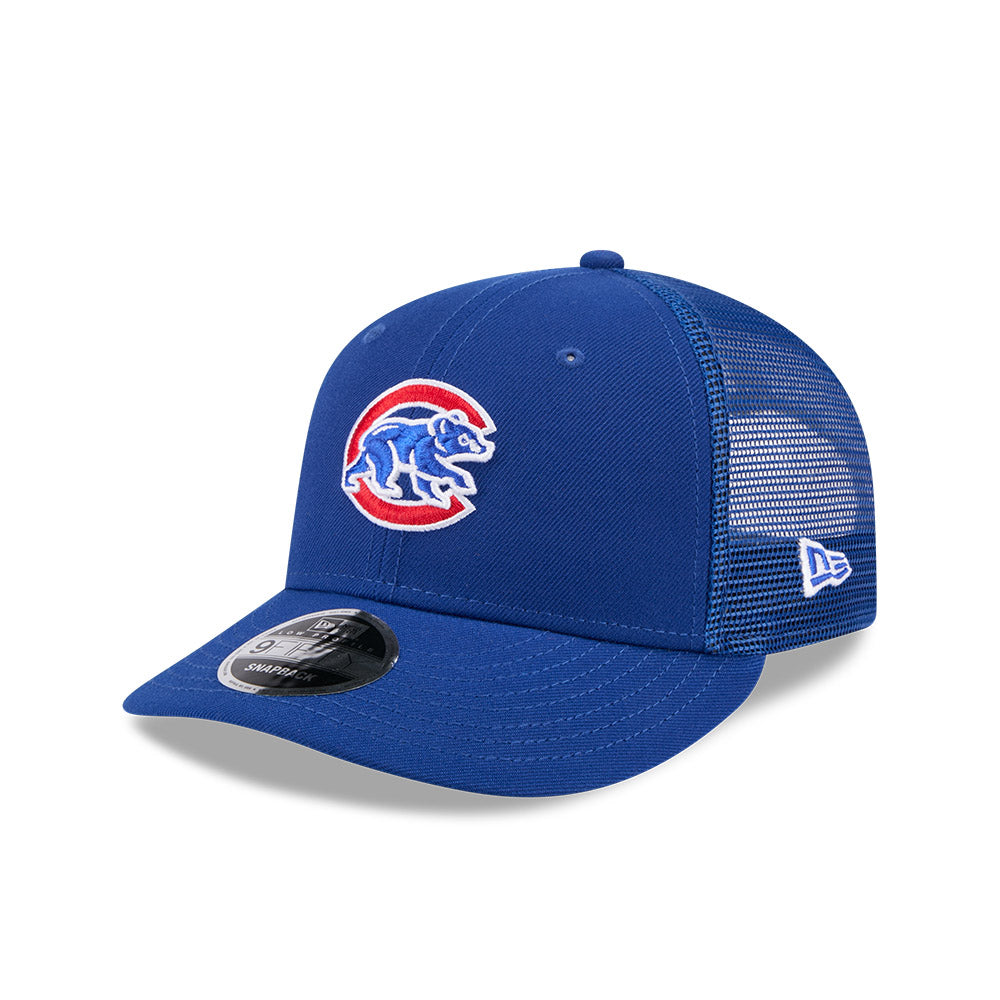 Chicago Cubs New Era 9FIFTY Low Profile Royal Crawl Bear Adjustable Trucker Hat