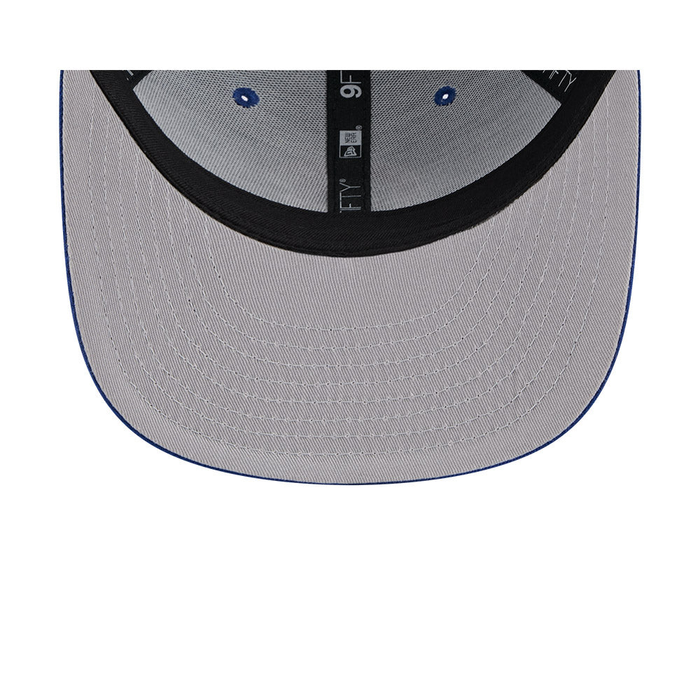 Chicago Cubs New Era 9FIFTY Low Profile Royal Crawl Bear Adjustable Trucker Hat