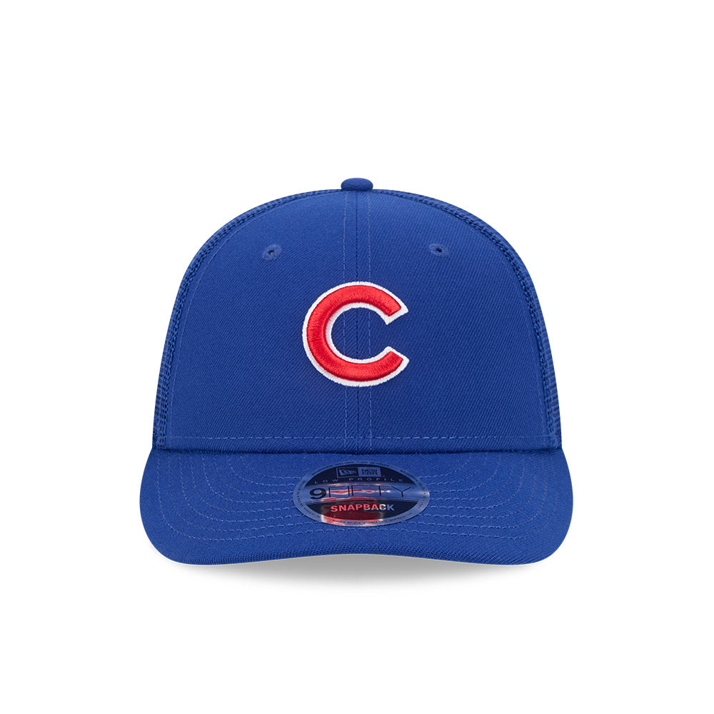Chicago Cubs New Era 9FIFTY Low Profile Royal Trucker Adjustable Hat