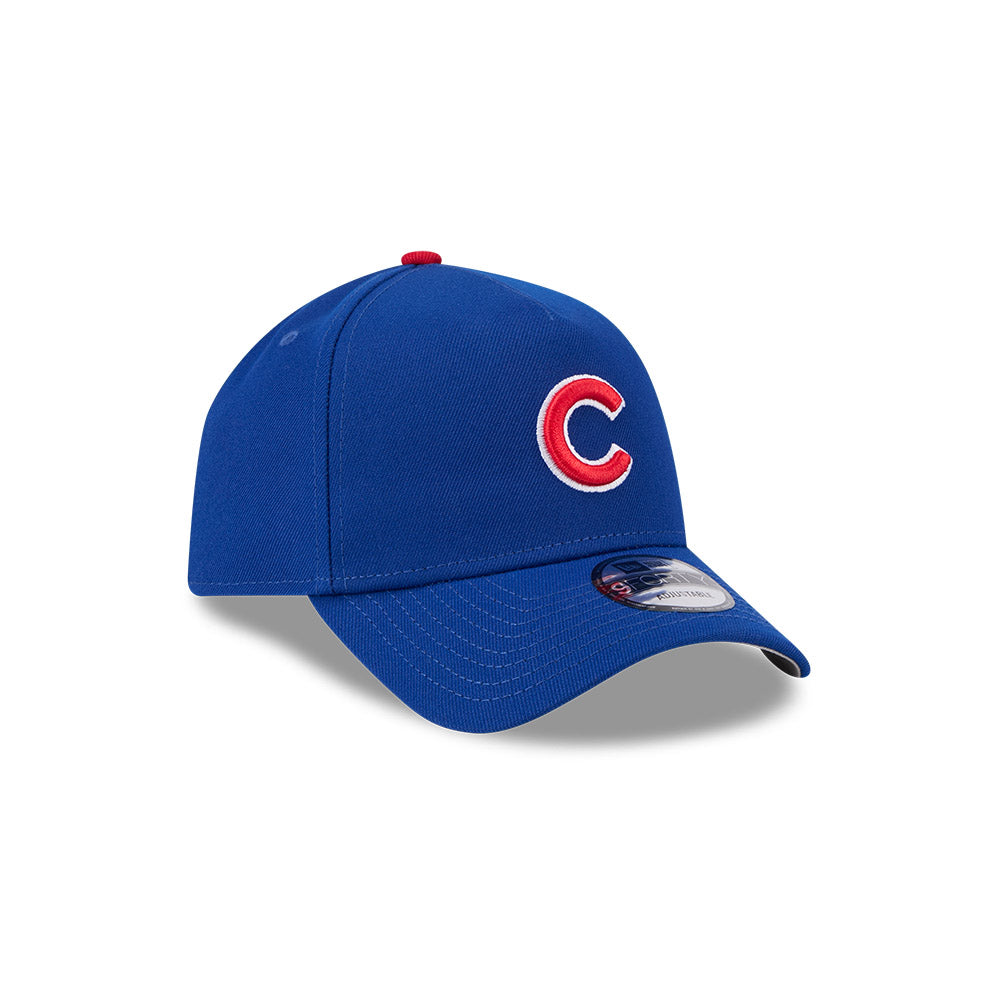 Chicago Cubs New Era 9FORTY A-Frame Royal Home Adjustable Hat