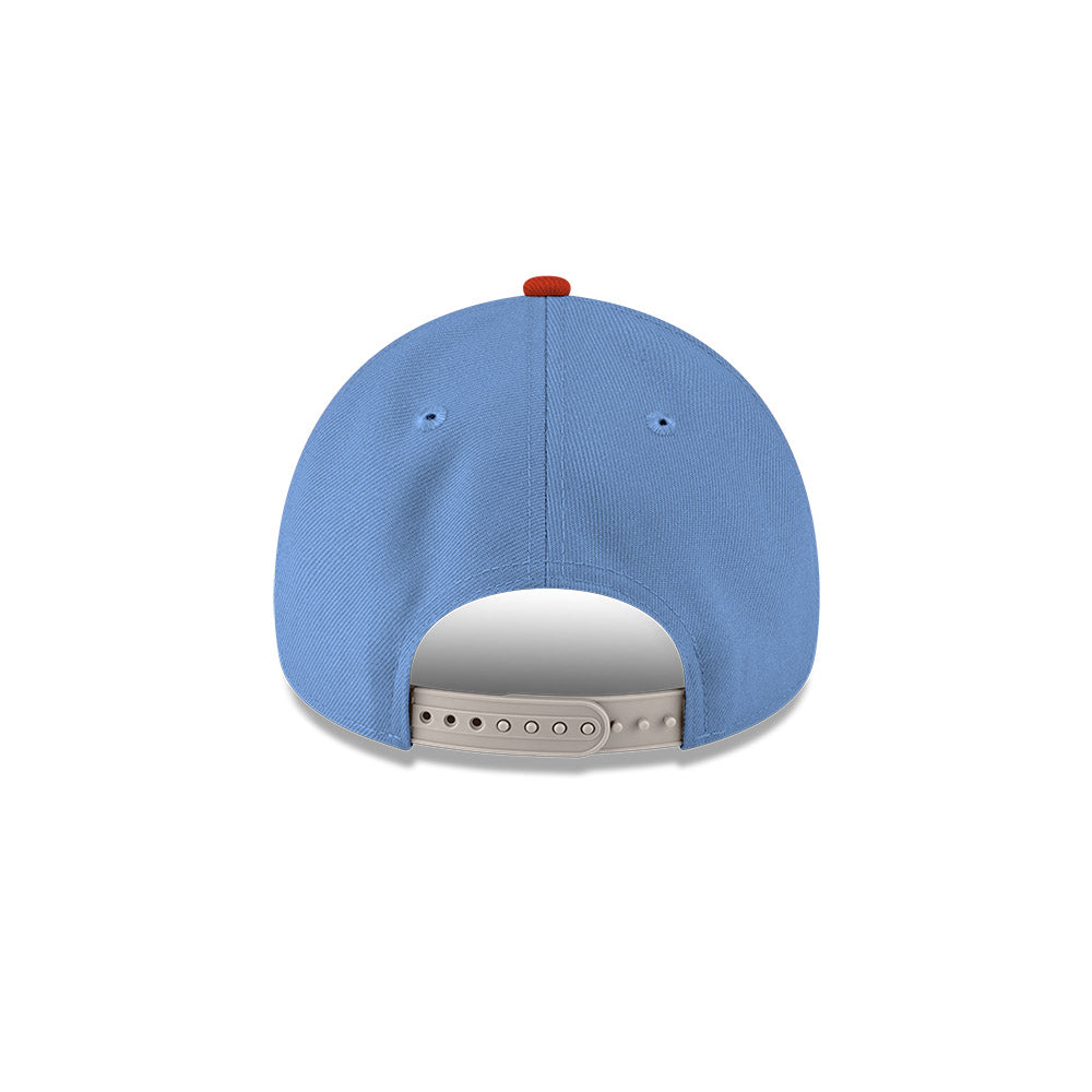Chicago Cubs New Era 9FORTY Chrome/Sky Red Alternate 150th Anniversary Adjustable Hat