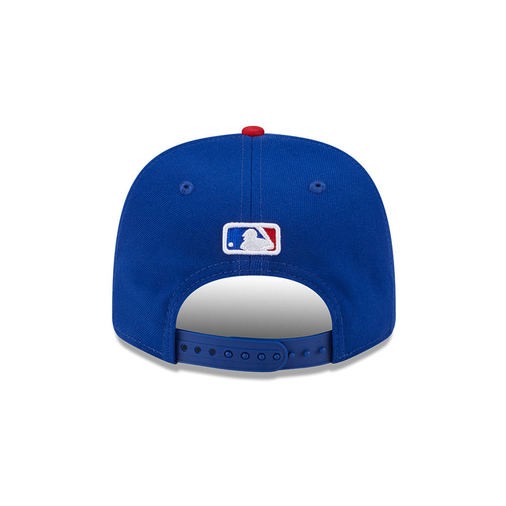 Chicago Cubs New Era 9SEVENTY 150th Anniversary Side Patch Home Stretch-Snap Adjustable Hat