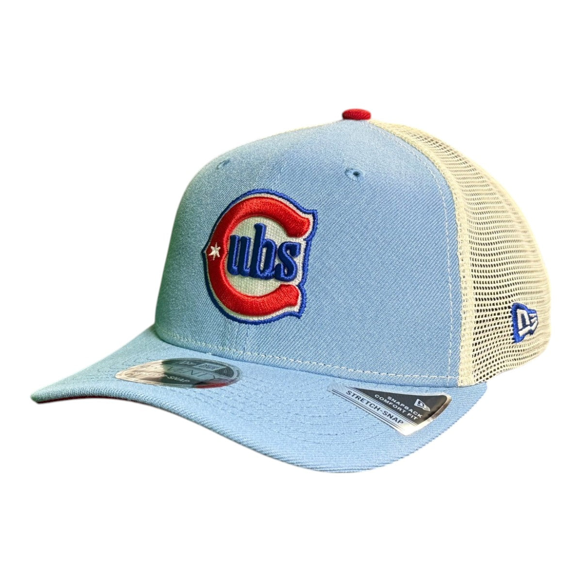 Chicago Cubs New Era 9SEVENTY Alt Sky Trucker Hat